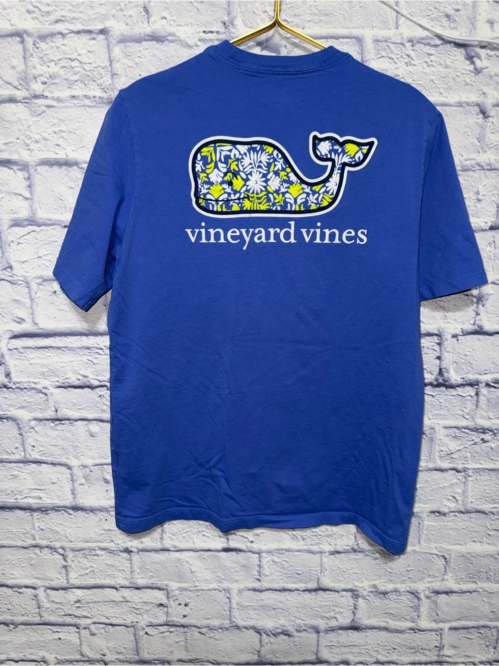 Vineyard vines youth girls graphic whale T-shirt size L 16